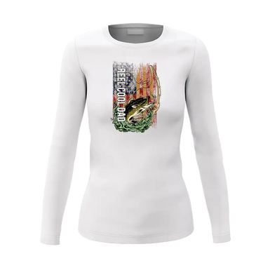 Reel Cool Dad Women Long Sleeve Shirt